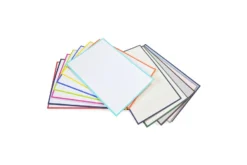 Original Crown Mill Bicolor Note Card Correspondence Set - Cream/Navy -Office Supplies Shop 216BiNoteSamplesW