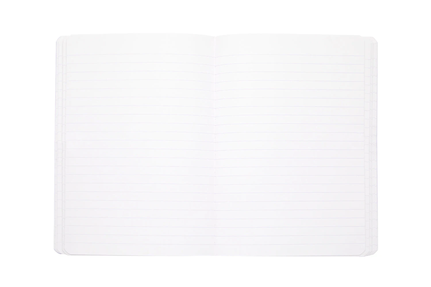 Clairefontaine Basic Clothbound A5 Notebook - Red, Lined 2 Clairefontaine Basic Clothbound A5 Notebook - Red, Lined - Image 2