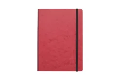 Clairefontaine Basic Clothbound A5 Notebook - Red, Lined
