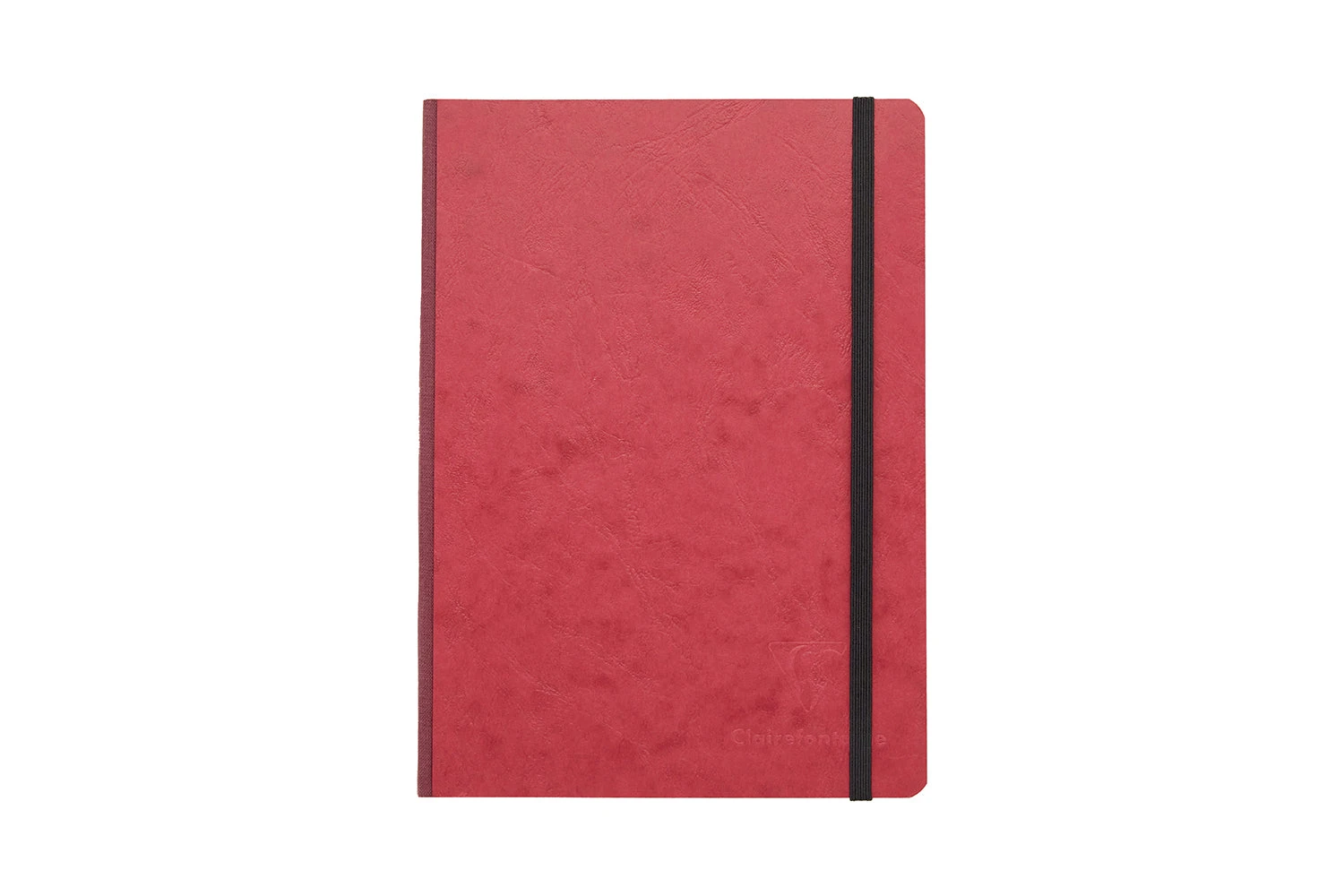Clairefontaine Basic Clothbound A5 Notebook - Red, Lined 1 Clairefontaine Basic Clothbound A5 Notebook - Red, Lined