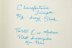 Clairefontaine Triomphe A5 Notebook - Blank Ivory Paper -Office Supplies Shop Clairefontaine Triomphe A5 Notebook Ivory blank 3