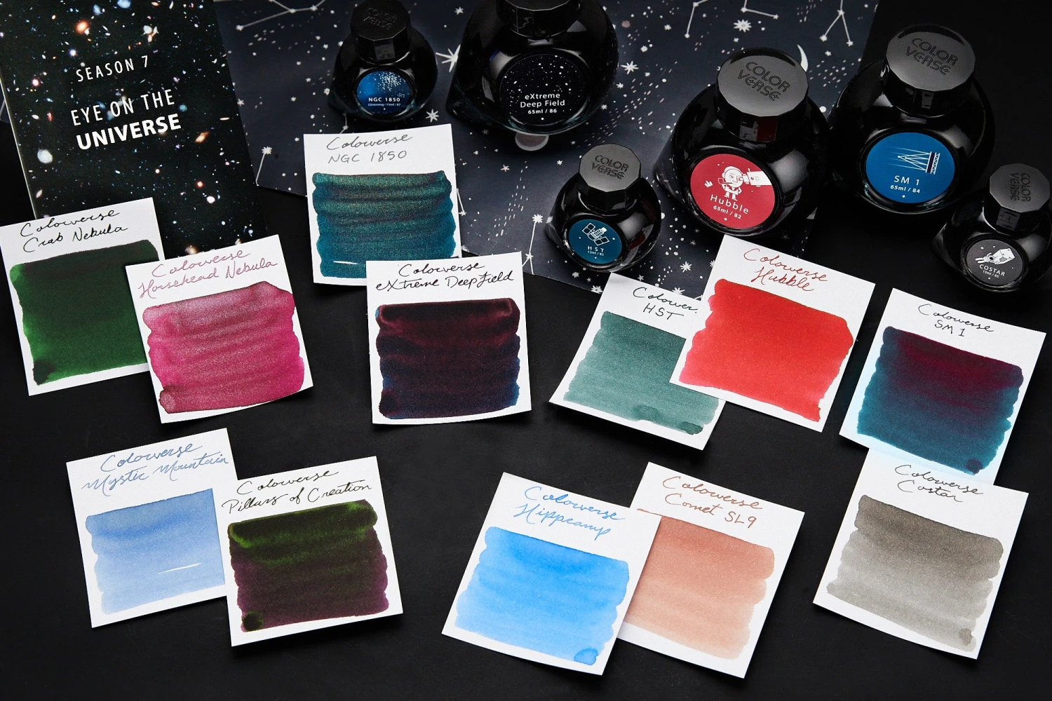 Colorverse EXtreme Deep Field & NGC 1850 - 65ml + 15ml Bottled Ink 6 Colorverse EXtreme Deep Field & NGC 1850 - 65ml + 15ml Bottled Ink - Image 6