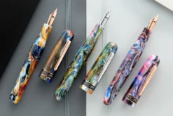 Conklin 1898 Fountain Pen - Misto Green -Office Supplies Shop Conklin 1898 Misto Green Orange Purple group 1