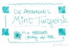 De Atramentis Mint Turquoise - 45ml Bottled Ink 15 De Atramentis Mint Turquoise - 45ml Bottled Ink -Office Supplies Shop DeAtramentis MintTurquoise 201