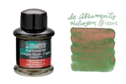 De Atramentis Pearlescent Heliogen Green-Copper - 45ml Bottled Ink