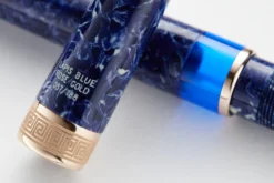 Delta Lapis Blue Celluloid Fountain Pen - Rosegold (Limited Edition) 15 Delta Lapis Blue Celluloid Fountain Pen - Rosegold (Limited Edition) -Office Supplies Shop Delta Lapis Blue Celluloid RoseGold 6
