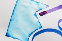 Diamine Polar Glow - 50ml Bottled Ink 16 Diamine Polar Glow - 50ml Bottled Ink -Office Supplies Shop Diamine Ink PolarGlow Detail 2