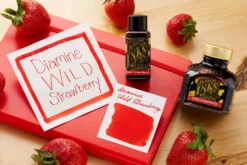 Diamine Wild Strawberry - 30ml Bottled Ink -Office Supplies Shop Diamine Ink WildStrawberry 2