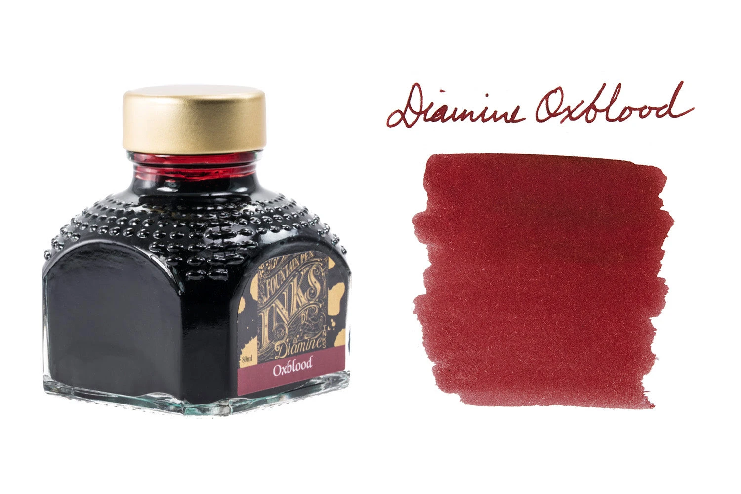 Diamine Oxblood - 80ml Bottled Ink 1 Diamine Oxblood - 80ml Bottled Ink