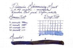 Diamine Shimmering Seas - 50ml Bottled Ink -Office Supplies Shop Diamine ShimmeringSeas InkReview Rhodia 80g 1