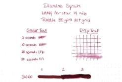 Diamine Syrah - 80ml Bottled Ink -Office Supplies Shop Diamine Syrah InkReview OW Rhodia 80g 1 1ebb7028 c547 4219 887e 12d6ca8a2e5f