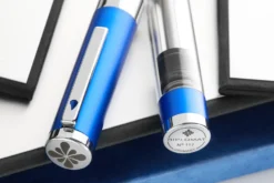 Diplomat Nexus Demo Fountain Pen - Blue/Silver -Office Supplies Shop Diplomat Nexus Demo Blue Chrome 4