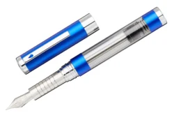 Diplomat Nexus Demo Fountain Pen - Blue/Silver -Office Supplies Shop Diplomat Nexus Demo Blue OW 2