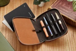 Endless 5-Pen Companion Pouch - Brown 14 Endless 5-Pen Companion Pouch - Brown -Office Supplies Shop Endless Creator PenCompanion 5PenCase Brown 5