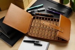 Esterbrook Twelve Pen Nook - British Tan -Office Supplies Shop Esterbrook 12 PenNook BritishTan 2