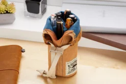 Esterbrook 2GO Pen Cup - Tan -Office Supplies Shop Esterbrook 2GOCUP BritishTan 1