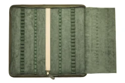 Esterbrook 40 Pen Zipper Canvas Pen Case - Army Green -Office Supplies Shop Esterbrook 40PenCase Canvas Green OW 3