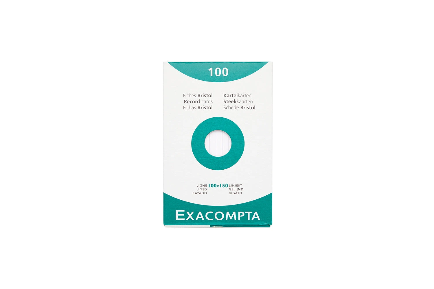 Exacompta White Index Cards (4 X 6) - Lined 1 Exacompta White Index Cards (4 X 6) - Lined
