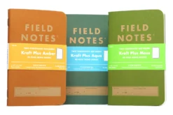 Field Notes Notebooks - Kraft Plus Amber -Office Supplies Shop FieldNotes KraftPlus Group stock 1