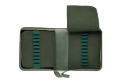 Galen Leather Zippered 40 Slot Pen Case - Crazy Horse Forest Green 13 Galen Leather Zippered 40 Slot Pen Case - Crazy Horse Forest Green -Office Supplies Shop Galen 40PenCase Green OW 3