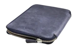 Galen Leather Zippered A5 Notebook Folio - Crazy Horse Navy Blue 18 Galen Leather Zippered A5 Notebook Folio - Crazy Horse Navy Blue -Office Supplies Shop GalenLeather A5Folio CHNAvy OW 4