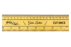 Galen Leather Brass Ruler
