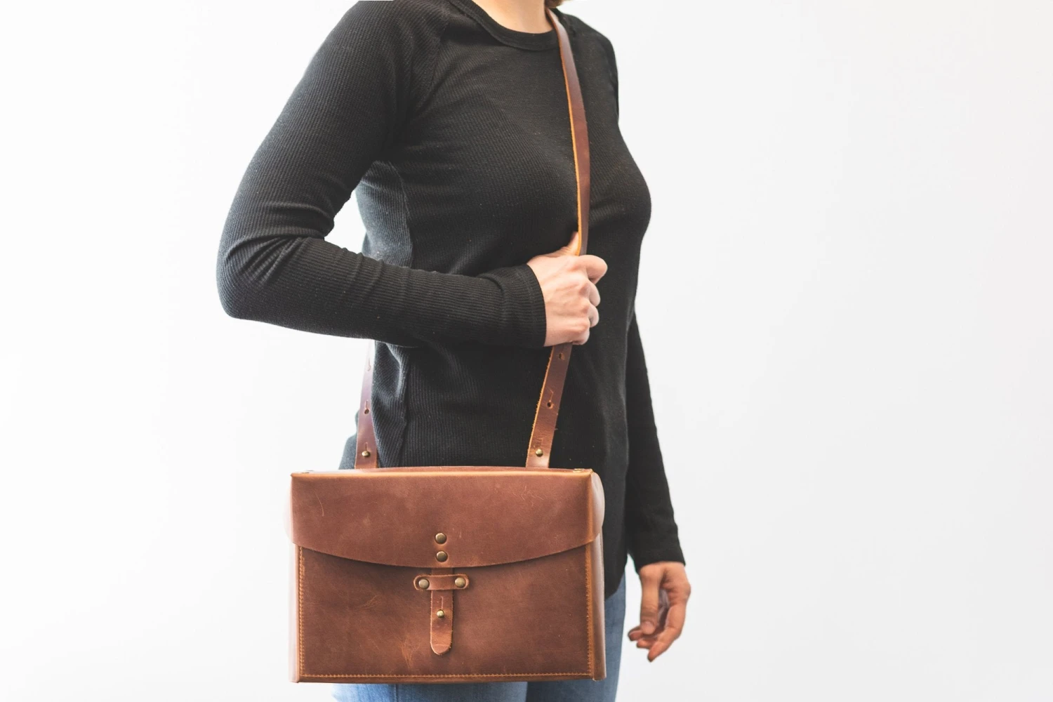 Galen Leather Writer's Medic Bag - Crazy Horse Tan 20 Galen Leather Writer's Medic Bag - Crazy Horse Tan - Image 20