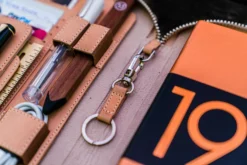 Galen Leather Zippered A5 Notebook Folio - Natural 21 Galen Leather Zippered A5 Notebook Folio - Natural -Office Supplies Shop GalenLeather ZipperedFolio A5 Natural 5