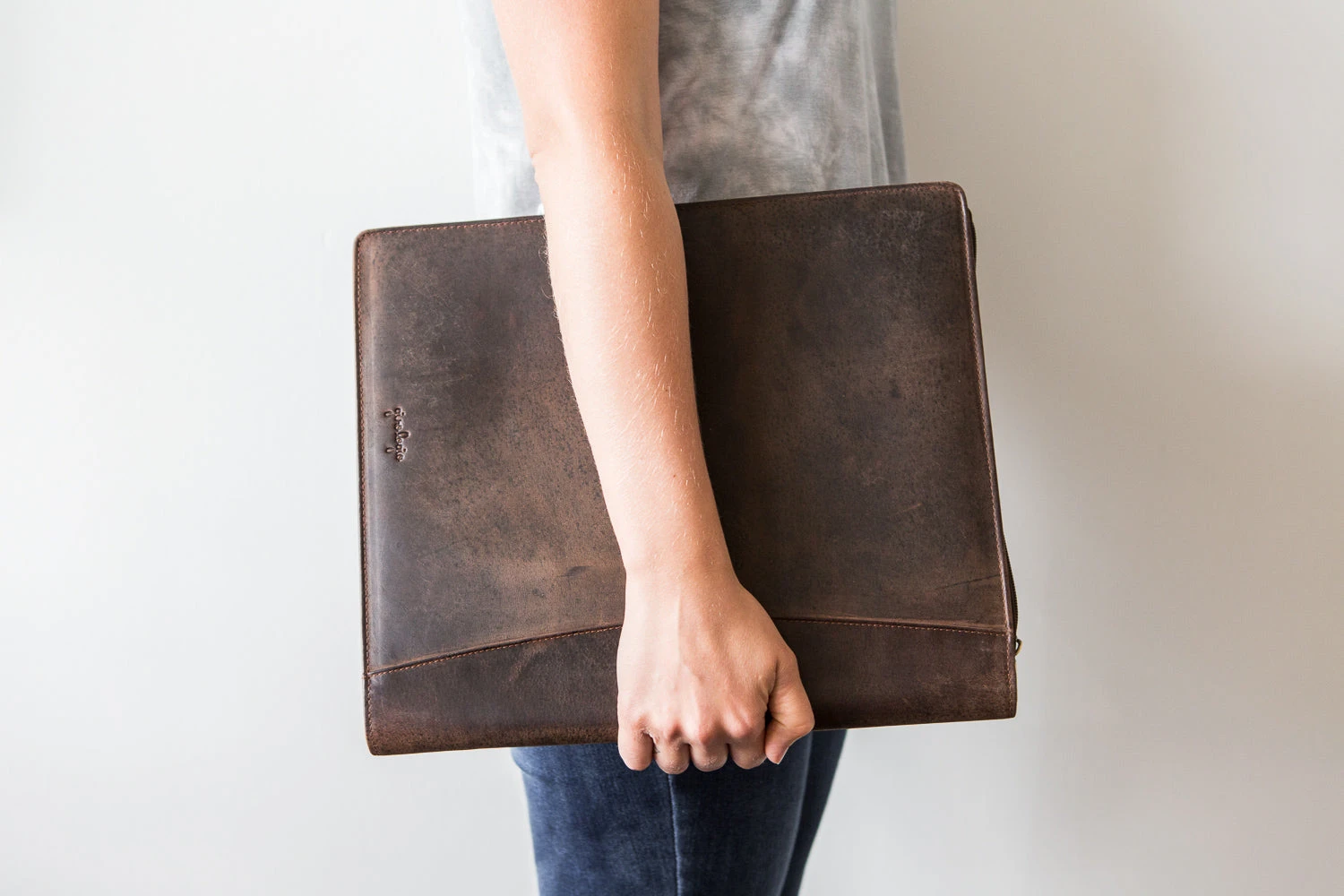 Girologio 48 Pen Case - Bomber Brown 1 Girologio 48 Pen Case - Bomber Brown