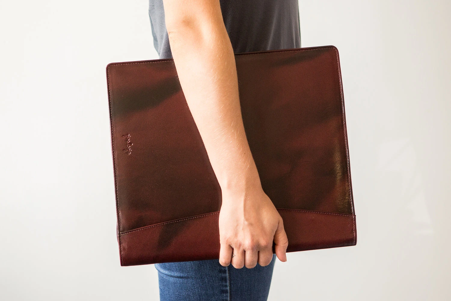 Girologio 48 Pen Case - Oxblood 1 Girologio 48 Pen Case - Oxblood