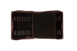 Girologio 12 Zippered Pen Case - Brown -Office Supplies Shop Girologio Case 12 Brown 2