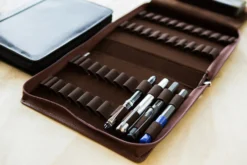 Girologio 24 Pen Case - Oxblood -Office Supplies Shop Girologio Case 24 Brown 8 69329a3d b173 4168 9b04 e979ff4af835
