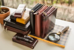 Girologio Double Magnetic Closure Pen Case - Oxblood -Office Supplies Shop Girologio Case Double Oxblood 5