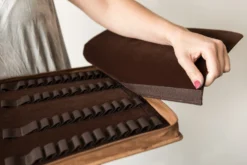 Girologio 48 Pen Case - Saddle -Office Supplies Shop Girologio PenCase 48Slot SaddleBrown 4