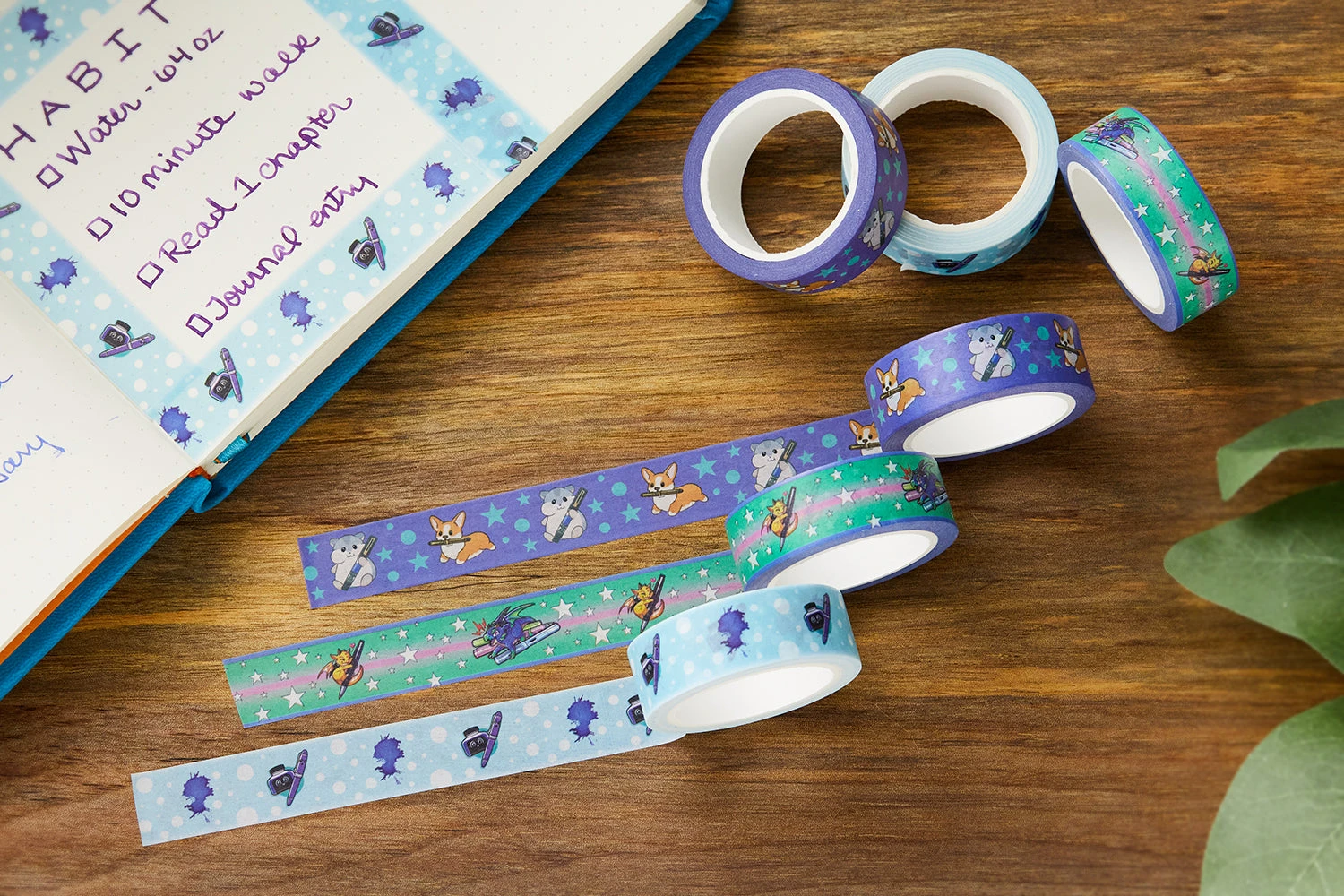 Goulet Washi Tape - Dragons 4 Goulet Washi Tape - Dragons - Image 4
