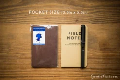 Goulet Notebook W/ 68gsm Tomoe River Paper - Pocket, Dot Grid -Office Supplies Shop GouletPens TomoeRiver Notebooks SharedEnvironmental 10