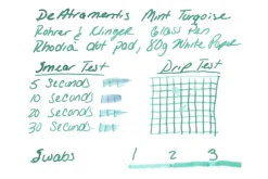 De Atramentis Mint Turquoise - 45ml Bottled Ink 17 De Atramentis Mint Turquoise - 45ml Bottled Ink -Office Supplies Shop IR DeAtramentis MintTurqoise 1