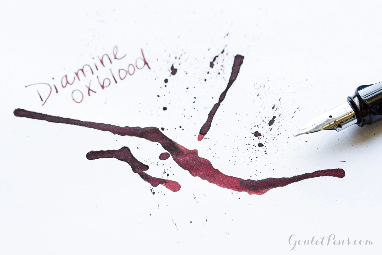 Diamine Oxblood - 80ml Bottled Ink 14 Diamine Oxblood - 80ml Bottled Ink - Image 14
