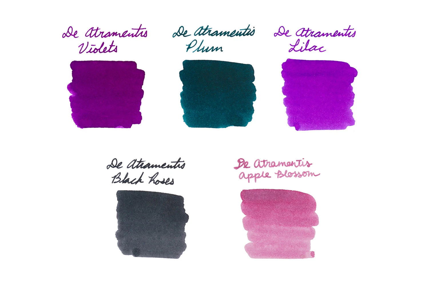 De Atramentis Scented Ink Sample Set 1 De Atramentis Scented Ink Sample Set