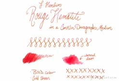 Jacques Herbin 1670 Rouge Hematite - 50ml Bottled Ink -Office Supplies Shop JHerbin RougeHematite