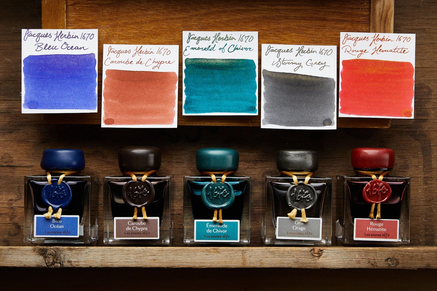 Jacques Herbin 1670 Emerald Of Chivor - 50ml Bottled Ink 14 Jacques Herbin 1670 Emerald Of Chivor - 50ml Bottled Ink - Image 14