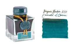 Jacques Herbin 1670 Emerald Of Chivor - 50ml Bottled Ink 17 Jacques Herbin 1670 Emerald Of Chivor - 50ml Bottled Ink -Office Supplies Shop JacquesHerbin 1670 EmeraldofChivor BS SwabText