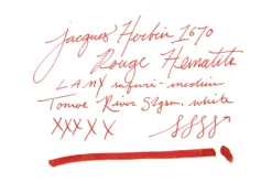 Jacques Herbin 1670 Rouge Hematite - 50ml Bottled Ink -Office Supplies Shop JacquesHerbin 1670 RougeHematite InkReview TomoeRiver 52g 1