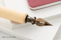 Kakimori White Sakura Wood Nib Holder -Office Supplies Shop Kakimori Nib NibHolder WhiteSakuraWood 3