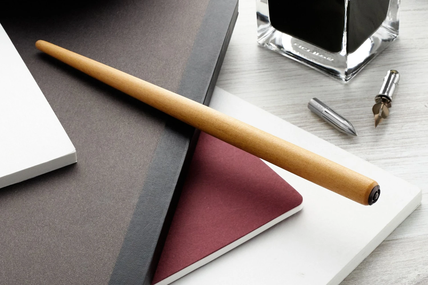 Kakimori Sakura Wood Nib Holder 2 Kakimori Sakura Wood Nib Holder - Image 2