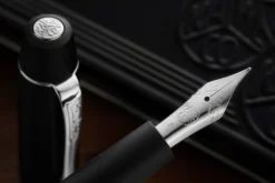 Kaweco Original Fountain Pen - Black Chrome -Office Supplies Shop Kaweco Original Black 6