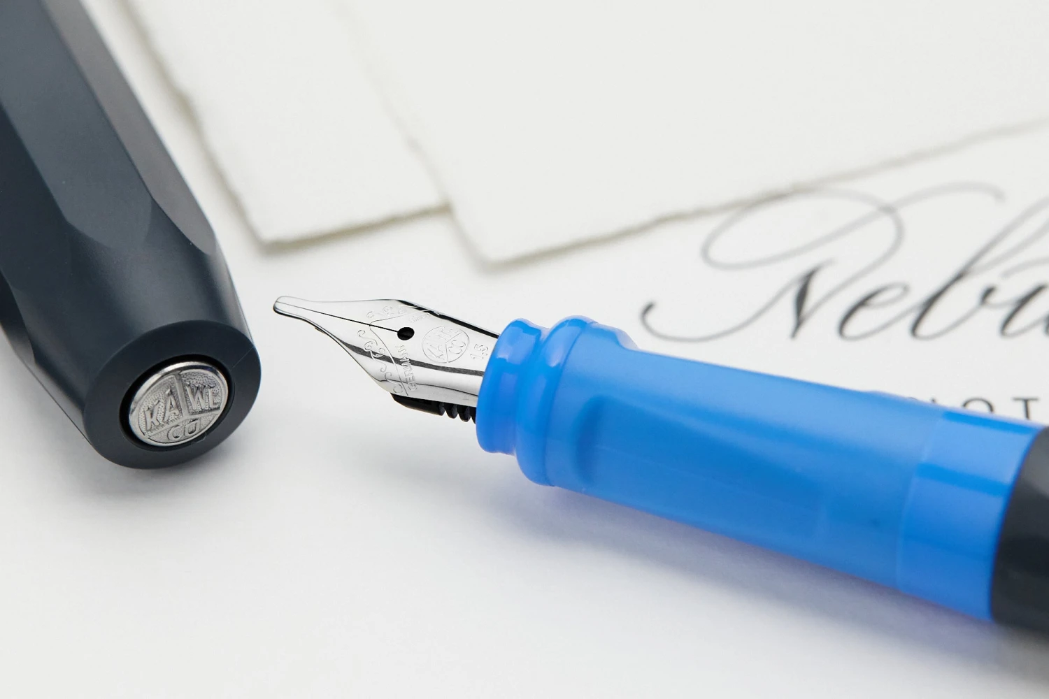 Kaweco Perkeo Calligraphy Fountain Pen Set - Blue 4 Kaweco Perkeo Calligraphy Fountain Pen Set - Blue - Image 4