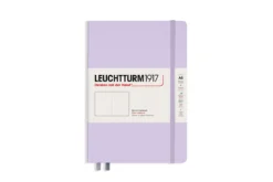 Leuchtturm1917 Medium A5 Notebook - Lilac, Dot Grid -Office Supplies Shop Leuchtturm1917 A5 Lilac Blank stock 1