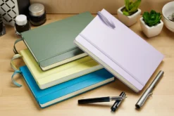 Leuchtturm1917 Medium A5 Notebook - Olive, Dot Grid -Office Supplies Shop Leuchtturm1917 A5Notebook Lilac Ocean Olive Vanilla 2 0f2eb516 5ec7 49df 9e05 be8567040b9c