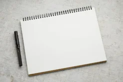 Maruman Mnemosyne N181 A4 Imagination Notepad - Blank -Office Supplies Shop Maruman Mnemosyne N181 A4ImaginationNotepad Blank Detail Inside 1